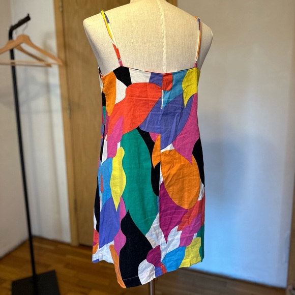 A New Day Target  Small Multicolor Abstract Mini Dress B2 - Picture 7 of 10
